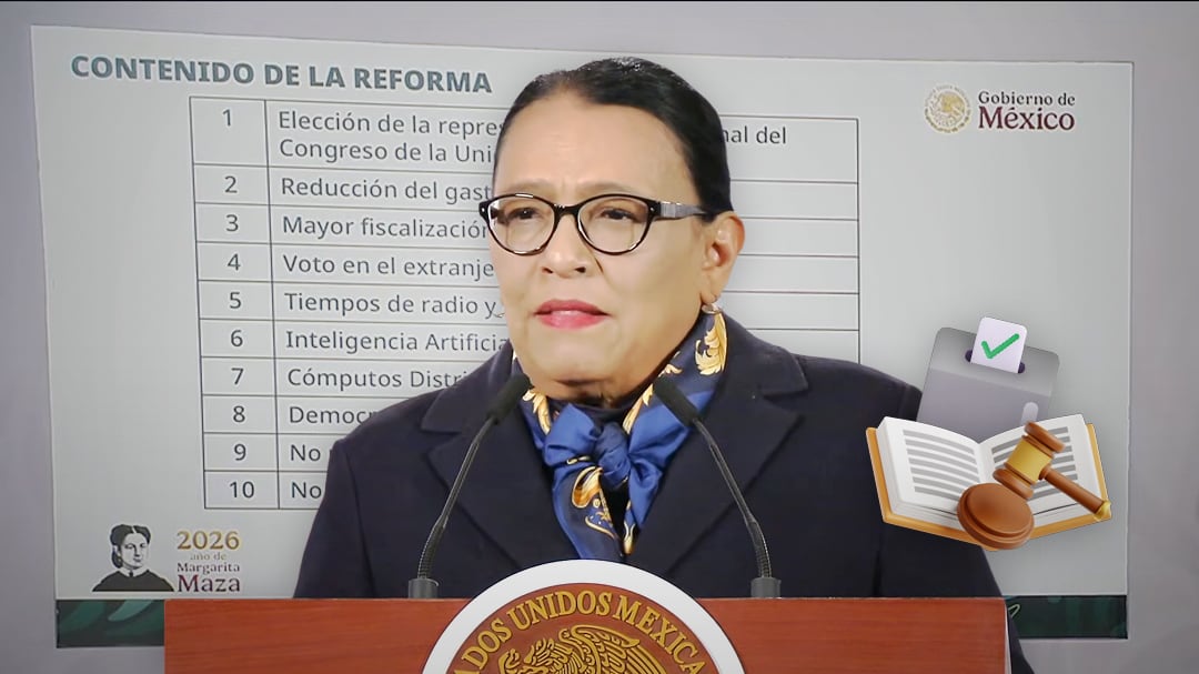 La reforma electoral de Sheinbaum se basa en 10 puntos y 4 ejes