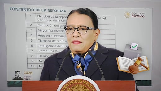 La reforma electoral de Sheinbaum se basa en 10 puntos y 4 ejes