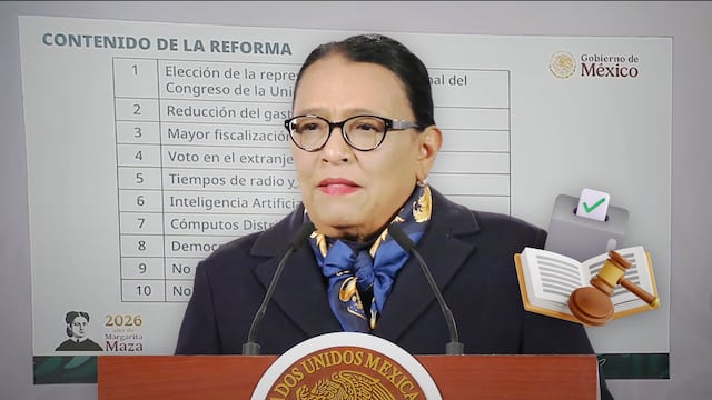 Sheinbaum presenta la reforma electoral