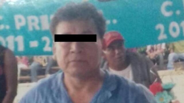 El sujeto fue detenido en la región del Istmo de Tehuantepec.