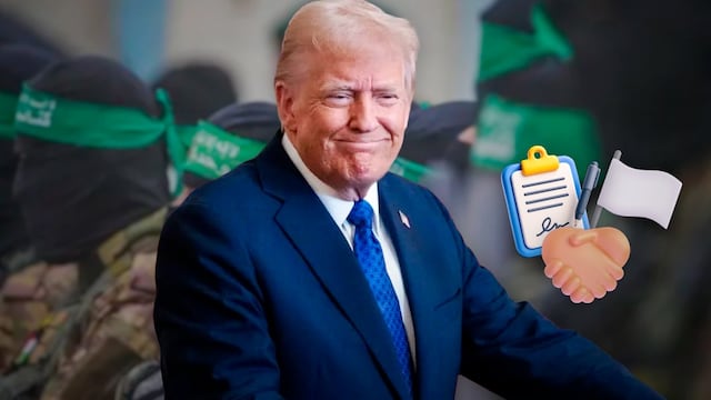 Donald Trump planea visitar Israel donde firmaría acuerdo de paz con Hamás