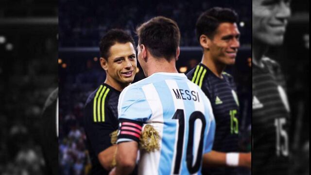 Jugaremos como si estuviera Messi: Chicharito motivado para el duelo contra el Barça en Champions