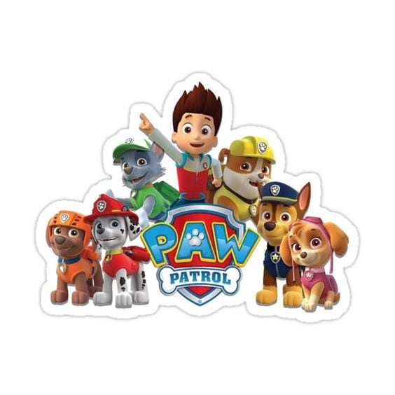 Stickers de Paw Patrol