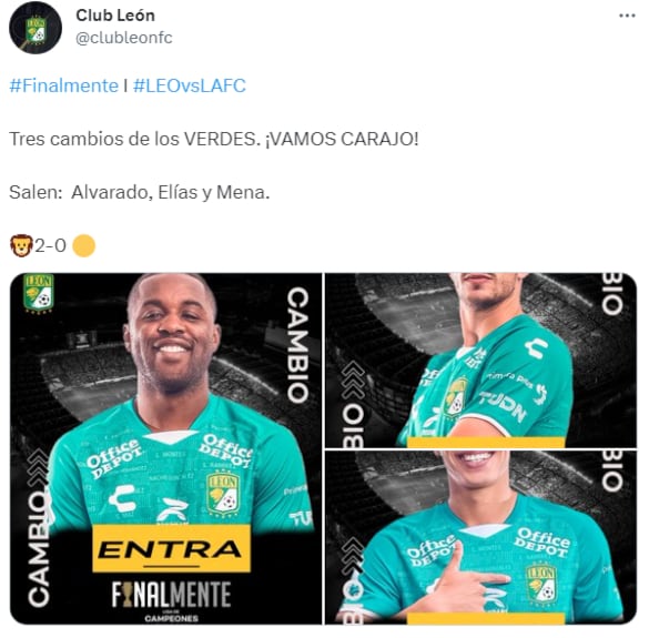 Club León hace cambios