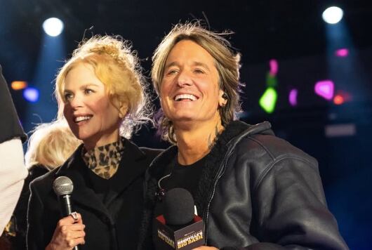 Keith Urban junto a Nicole Kidman