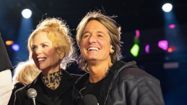 Keith Urban junto a Nicole Kidman