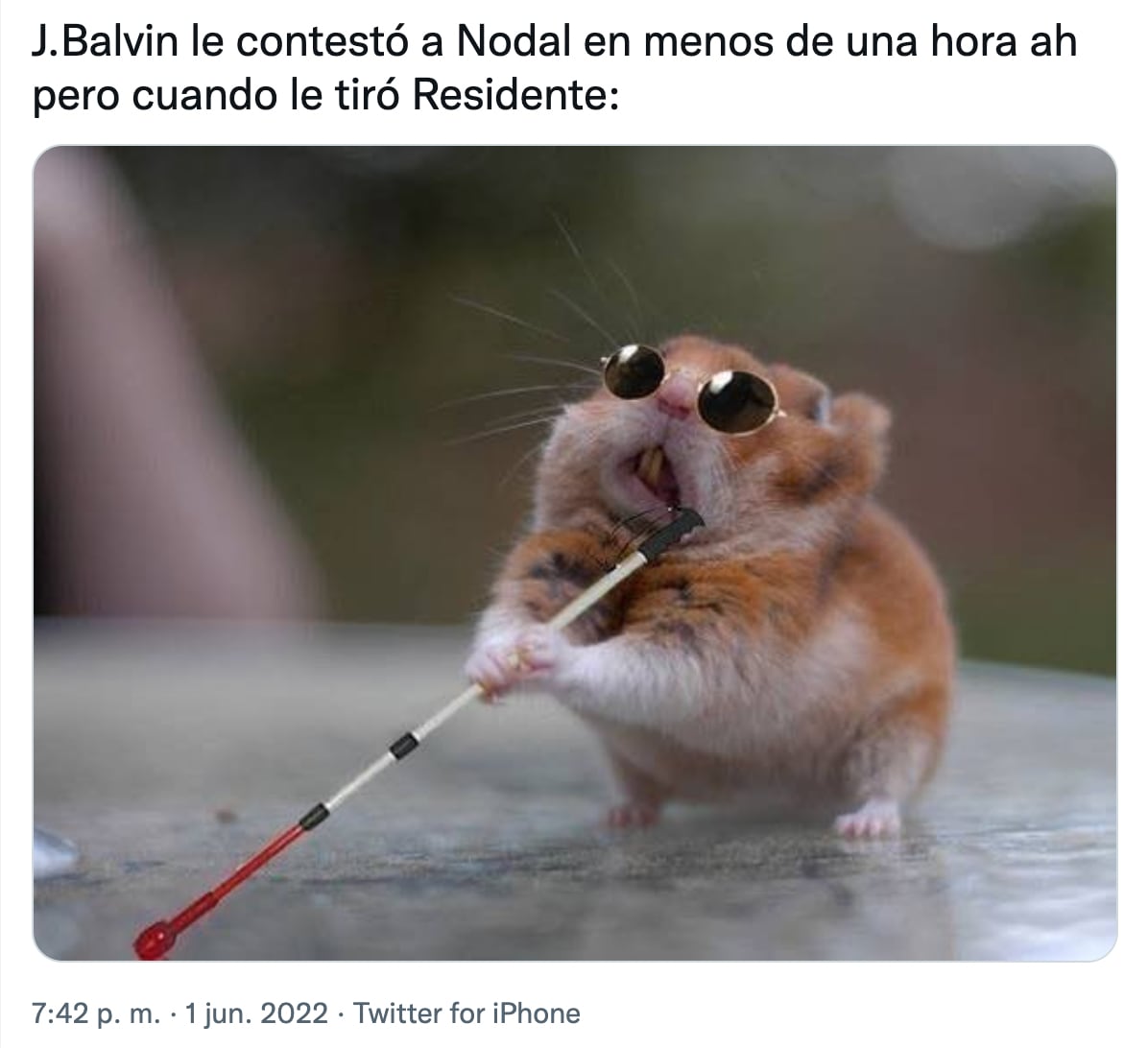 Meme J Balvin y Christian Nodal