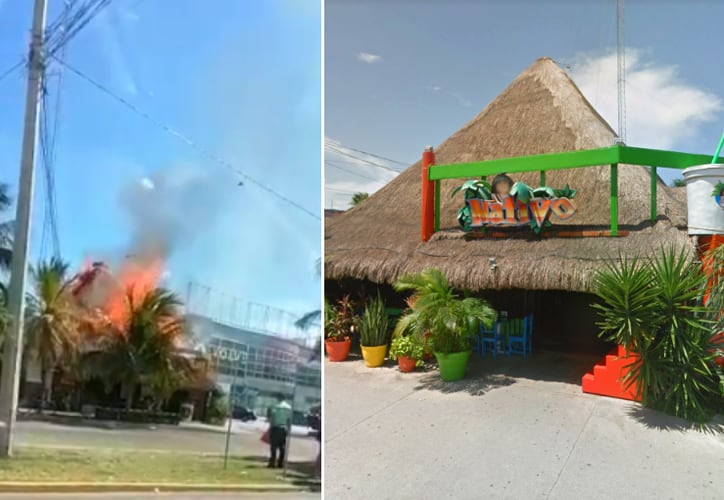 Incendio en restaurante "Nativo" de Playa del Carmen