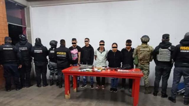 Los hombres fueron puestos a la disposición de la Fiscalía Especializada de Delitos Cometidos Contra el Transporte