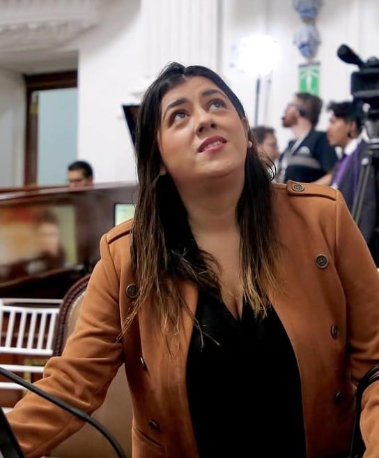 Daniela Álvarez, diputada del PAN en el Congreso de la CDMX