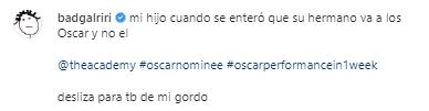 Rihanna no llevará a su hijo mayor a los Premios Oscar 2023.