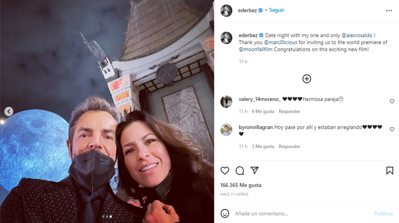 Eugenio Derbez y Alessandra Rosado