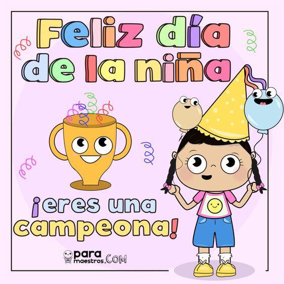 Imágenes del Día Internacional de la Niña