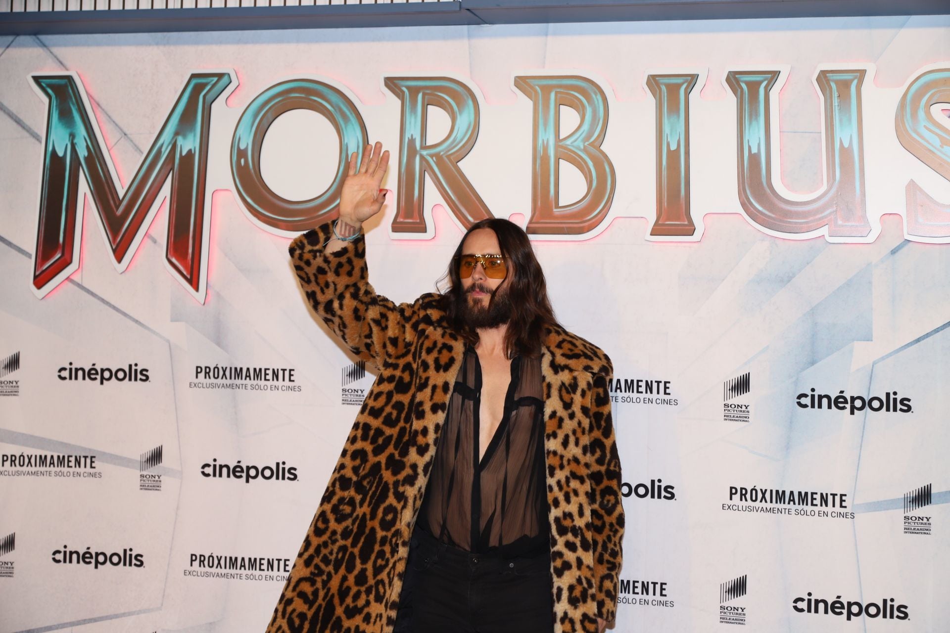 Jared Leto promociona 'Morbius' en México.