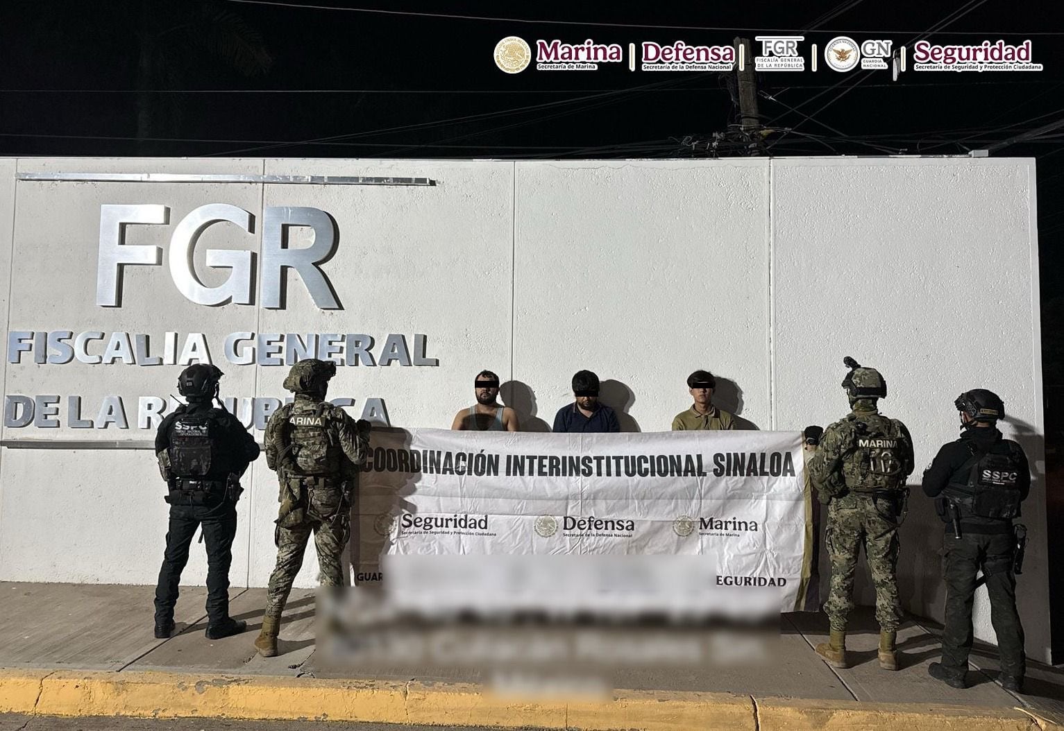 Operativo en Sinaloa