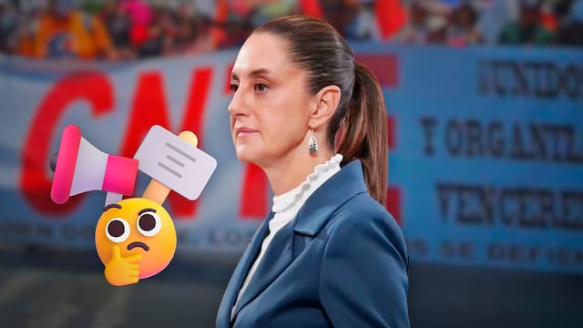 Claudia Sheinbaum responde que ya se han obtenido pensiones dignas, ante posible regreso de CNTE