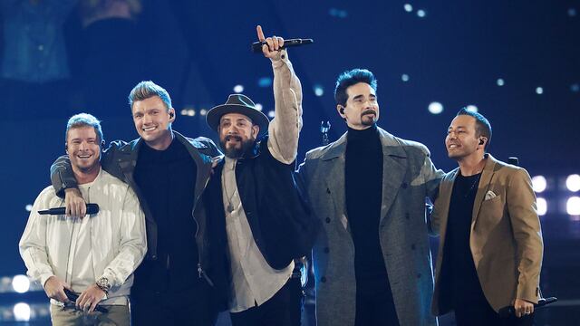 Backstreet Boys en iHeartRadio Music Awards in Los Angeles, California