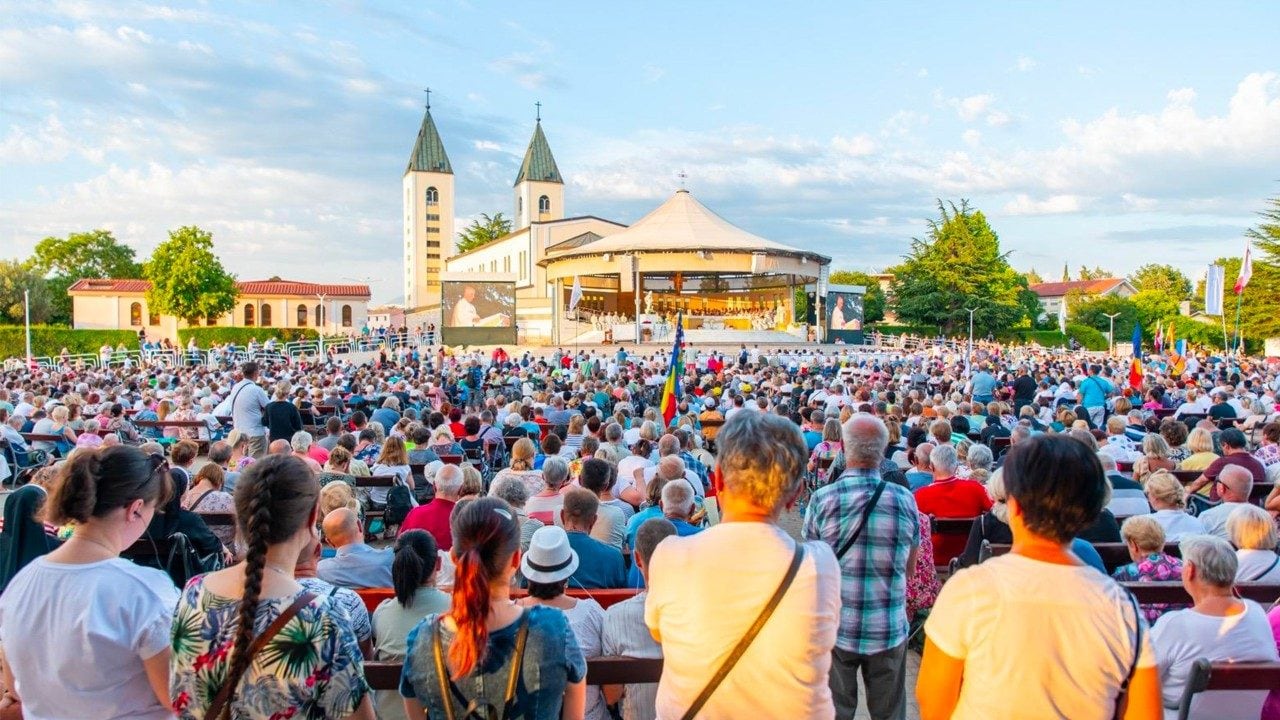 Santuario de la Virgen María en Medjugorje