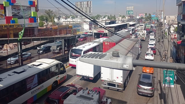 Vía López Portillo hoy 16 de abril
