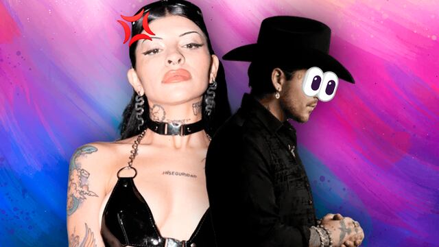 A Christian Nodal se le van los ojos al escote de una fan