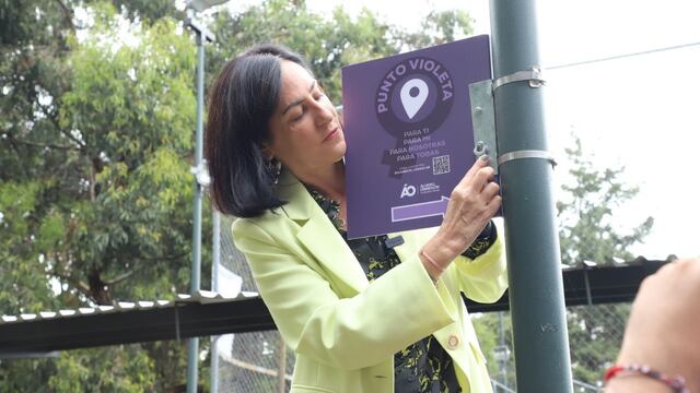 Lía Limón pone en marcha el programa Puntos Violeta itinerantes