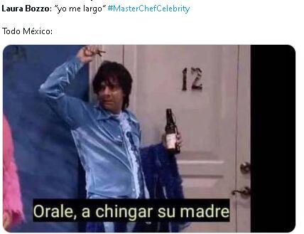 Usuario reacciona a Laura Bozzo en MasterChef Celebrity 2024.