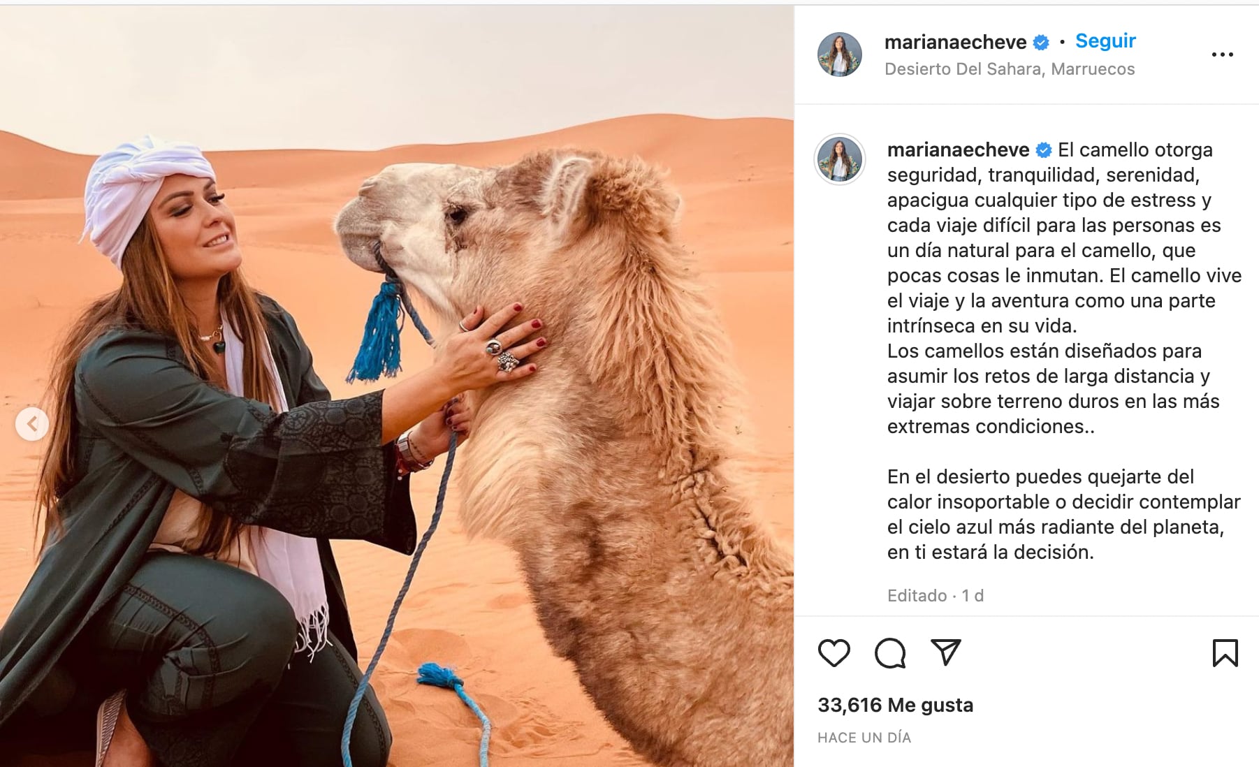 Mariana Echeverría fue detenida en Marruecos
