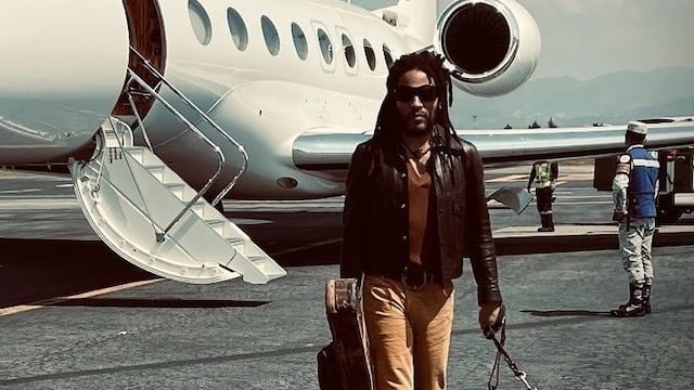 Lenny Kravitz anuncia su llegada a la CDMX.
