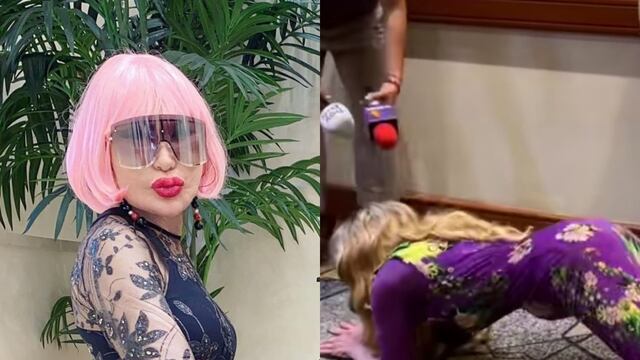 Lyn May baila el paso de Anitta.