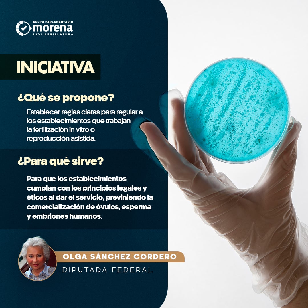 Olga Sánchez Cordero presenta iniciativa