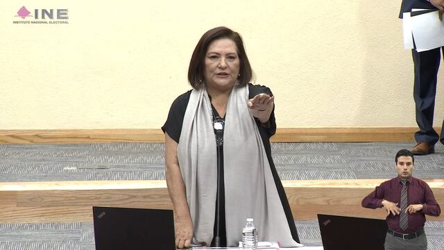 Guadalupe Taddei rinde protesta como nueva consejera presidenta del INE