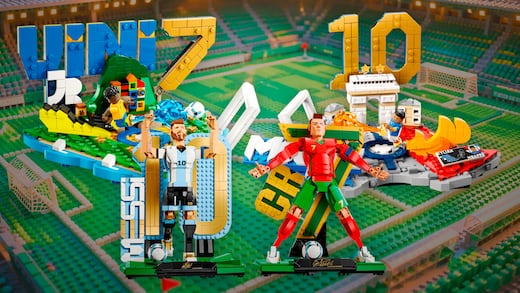 LEGO del Mundial 2026: precios y preventa de sets de Messi, Cristiano Ronaldo y Mbappé