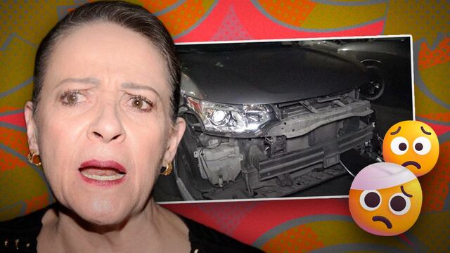 Chocan camioneta de Nora Velázquez