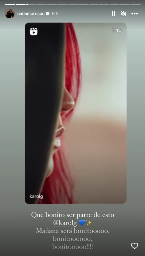 Carla Morrison está emocionada por su colaboración con Karol G