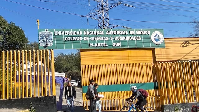 Desde septiembre de este año, han habido resistencias para retornar a clases en el CCH Sur tras el asesinado de un estudiante