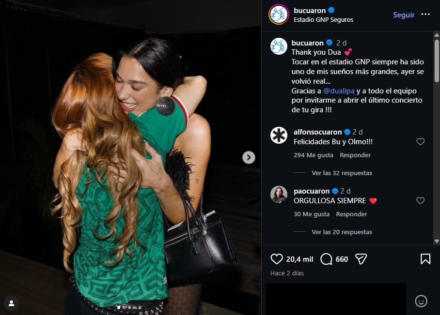 Alfonso Cuarón rompe el silencio tras los ataques contra su hija Bu Cuarón