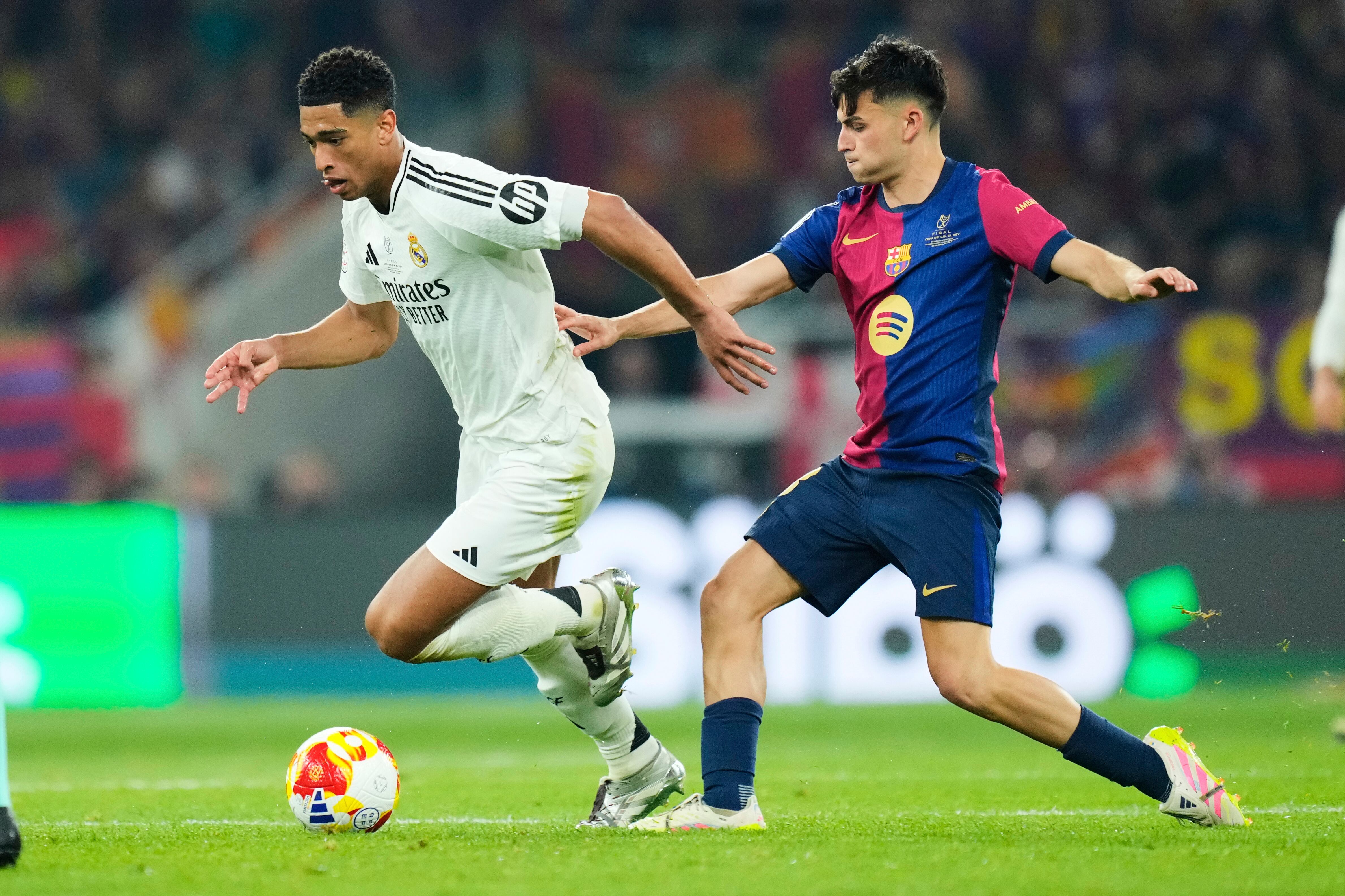 Jude Bellingham y Pedri.