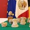 México recupera 20 piezas arqueológicas, ciudadana de Bélgica las regresó al país
