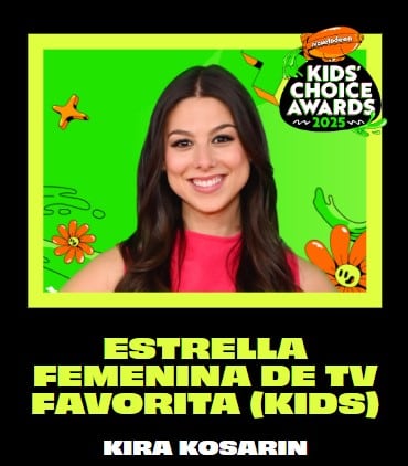 Ganadores Kids Choice Awards 2025