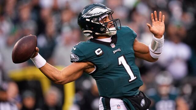Jalen Hurts, mariscal de los Philadelphia Eagles.