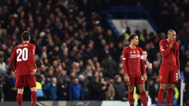 Liverpool cayó vs Chelsea