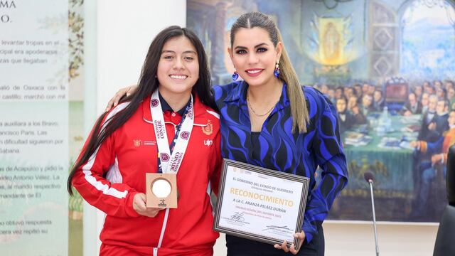 Evelyn Salgado entregó el Premio Estatal del Deporte 2023