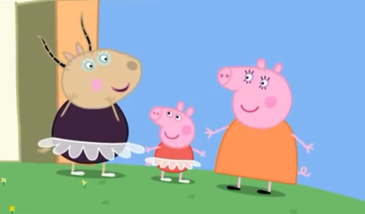 Peppa Pig clases de ballet