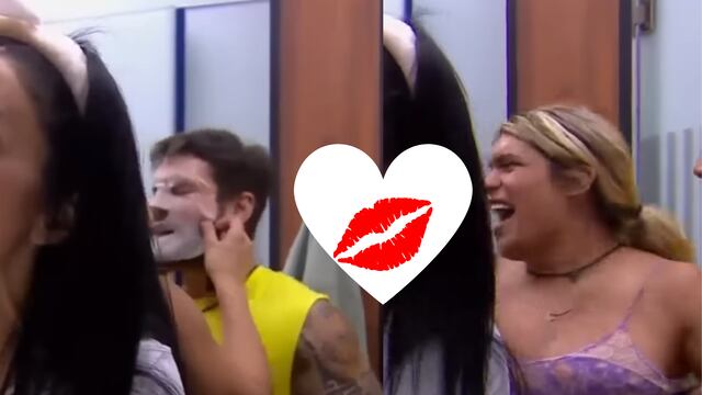 Wendy Guevara besa a Nicola Porcella en La Casa de los Famosos México.