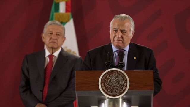Miguel Torruco en conferencia matutina.