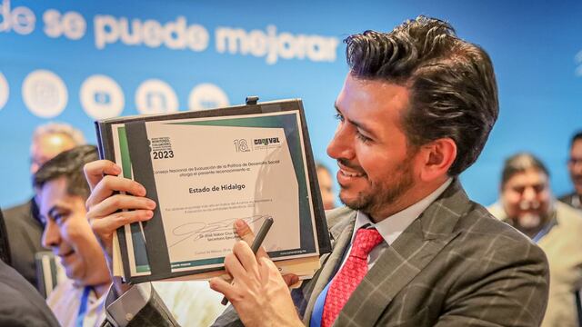 Hidalgo recibe reconocimiento del Coneval