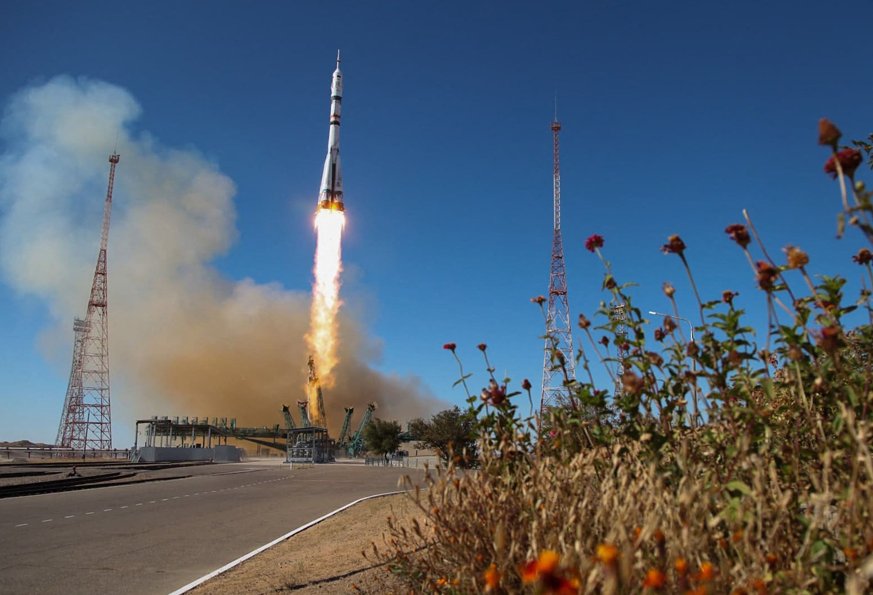 Cohete Soyuz de Rusia