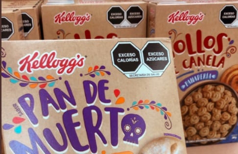 Cereal pan de "muerte".