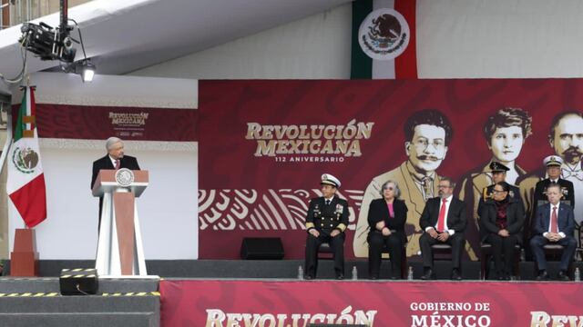 Desfile 20 de noviembre del 112 aniversario de la Revolución Mexicana