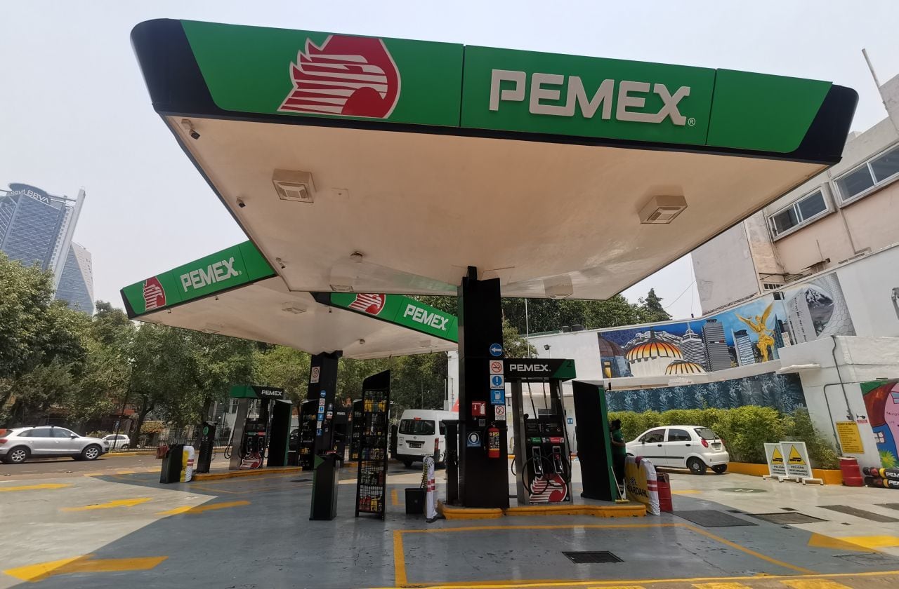 Gasolinera de franquicia Pemex